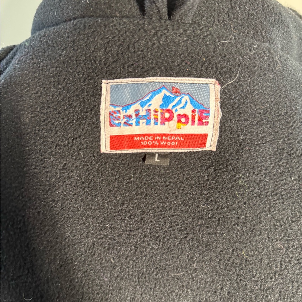 Colorful Patchwork Knit Jacket - image 3